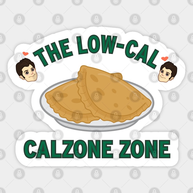 Calzone Zone Sticker by Brunaesmanhott0